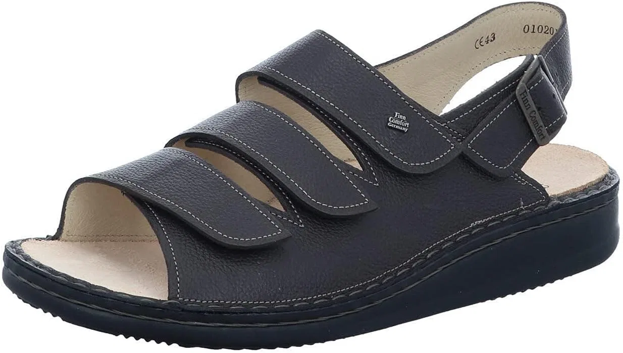 Сандалии Finn Comfort Sylt White для женщин, удобные, со свободной стелькой, белые, из кожи (наппа)