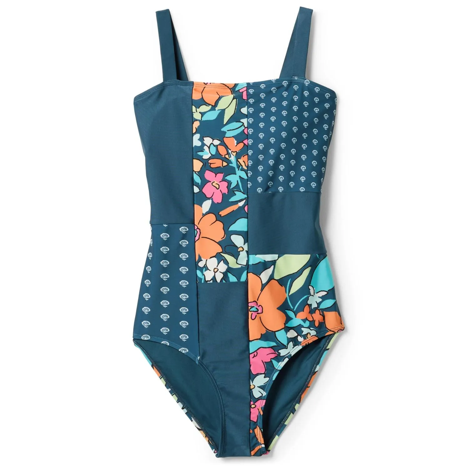 

Купальник цельнокроеный в стиле пэчворк Nani Swimwear, Mai