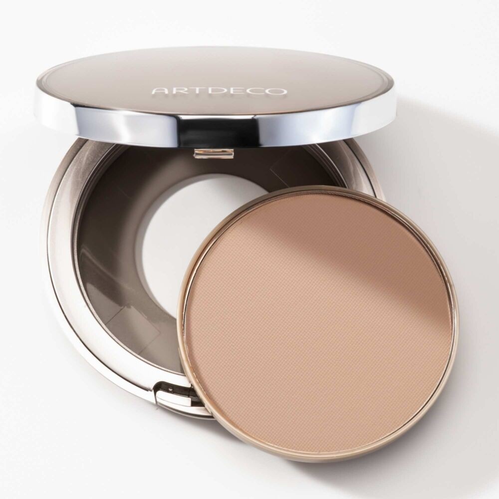 Тональный крем для лица hydra mineral compact Artdeco, nr. 65 - medium beige, вес 10 гр. — фото 4