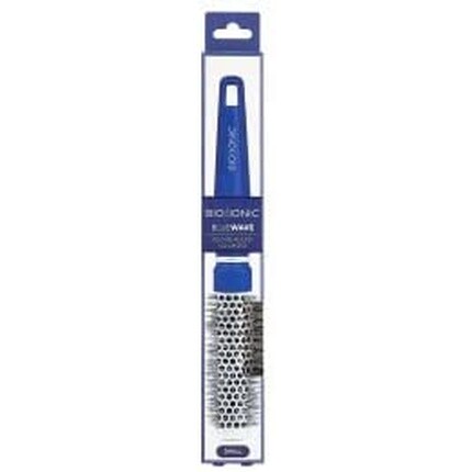 

Круглая кисть Bluewave Маленькая наноионная кисточка для кондиционирования с гофрированной щетиной и удобной ручкой 1 дюйм, Bio Ionic