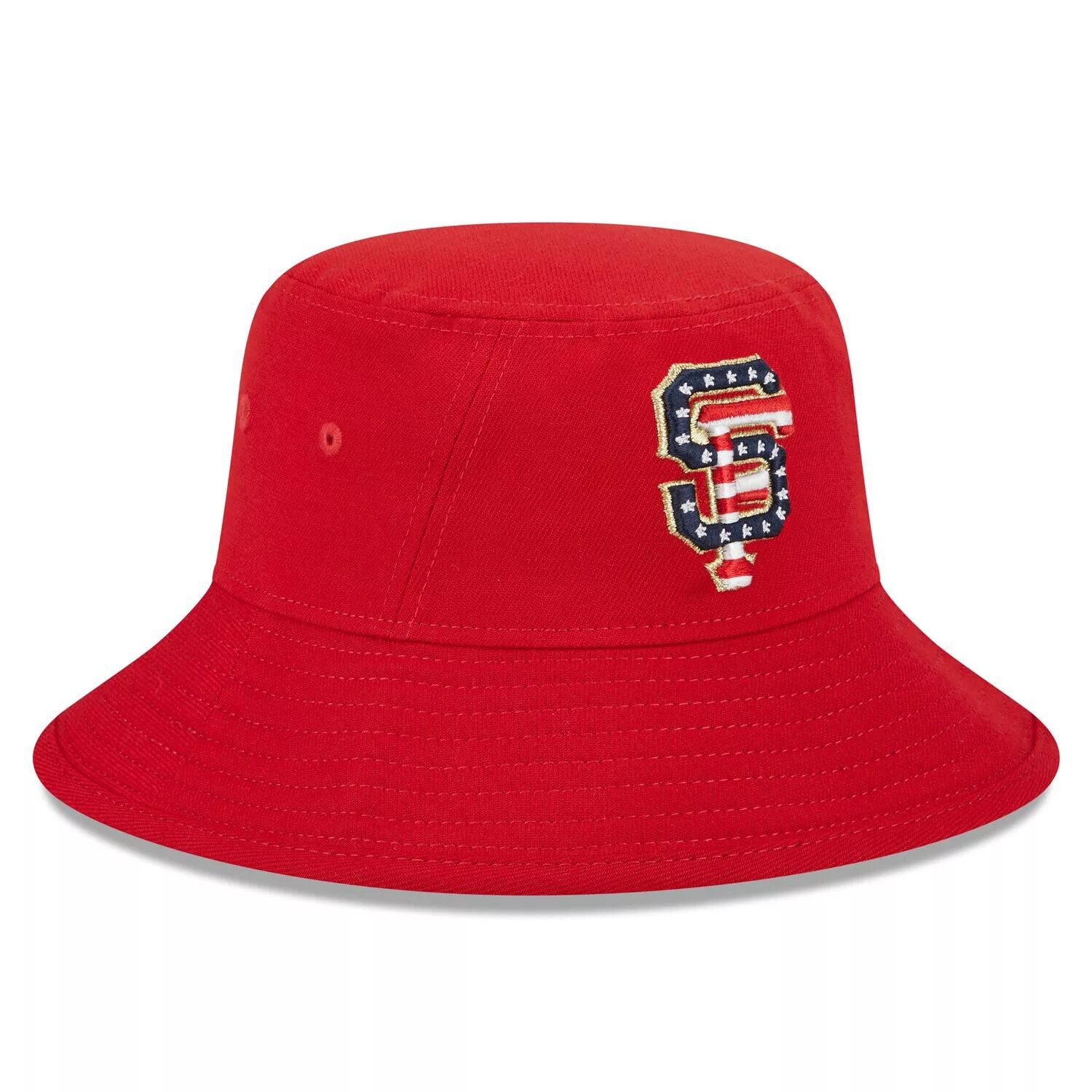

Мужская панама New Era Red San Francisco Giants 2023 Четвертое июля