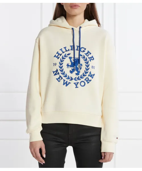 

Толстовка с капюшоном Crest Regular fit Tommy Hilfiger, бежевый