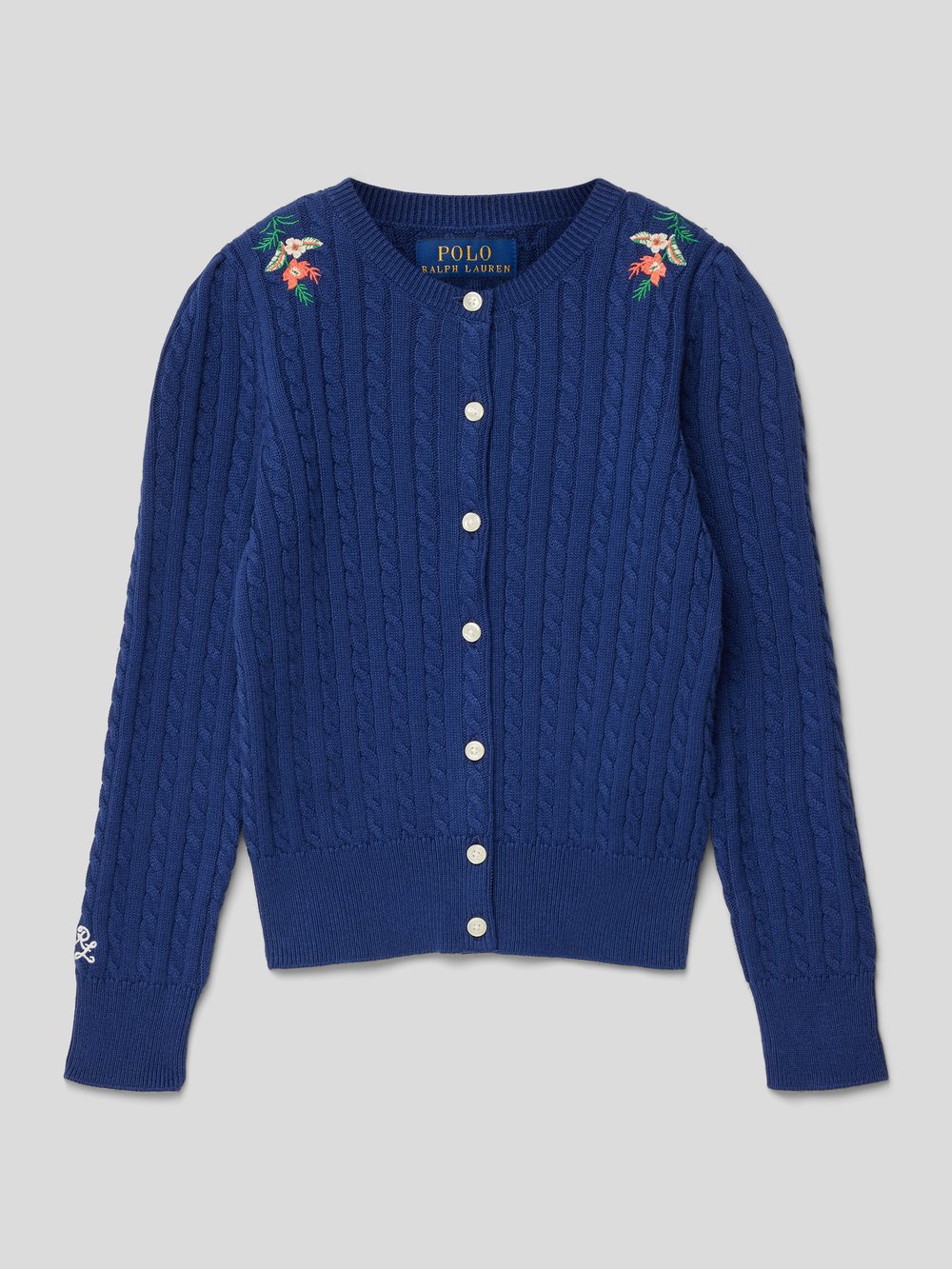 

Хлопковый кардиган с этикеткой Polo Ralph Lauren Kids