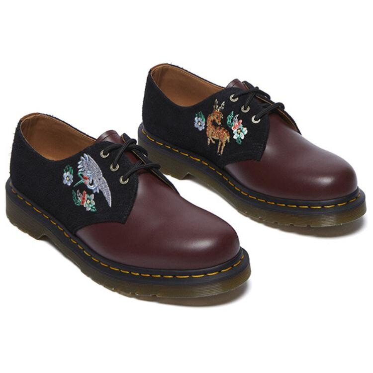 1461 Женская повседневная обувь унисекс черного цвета Dr.Martens — фото 3