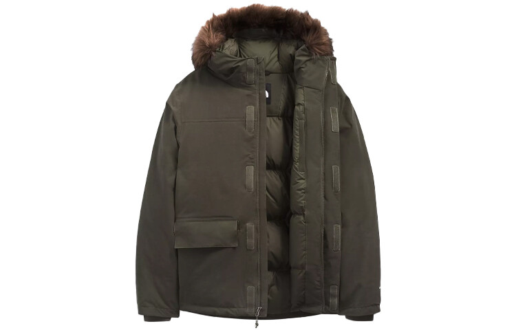 

THE NORTH FACE Мужской пуховик, цвет Army Green, Зеленый, THE NORTH FACE Мужской пуховик, цвет Army Green