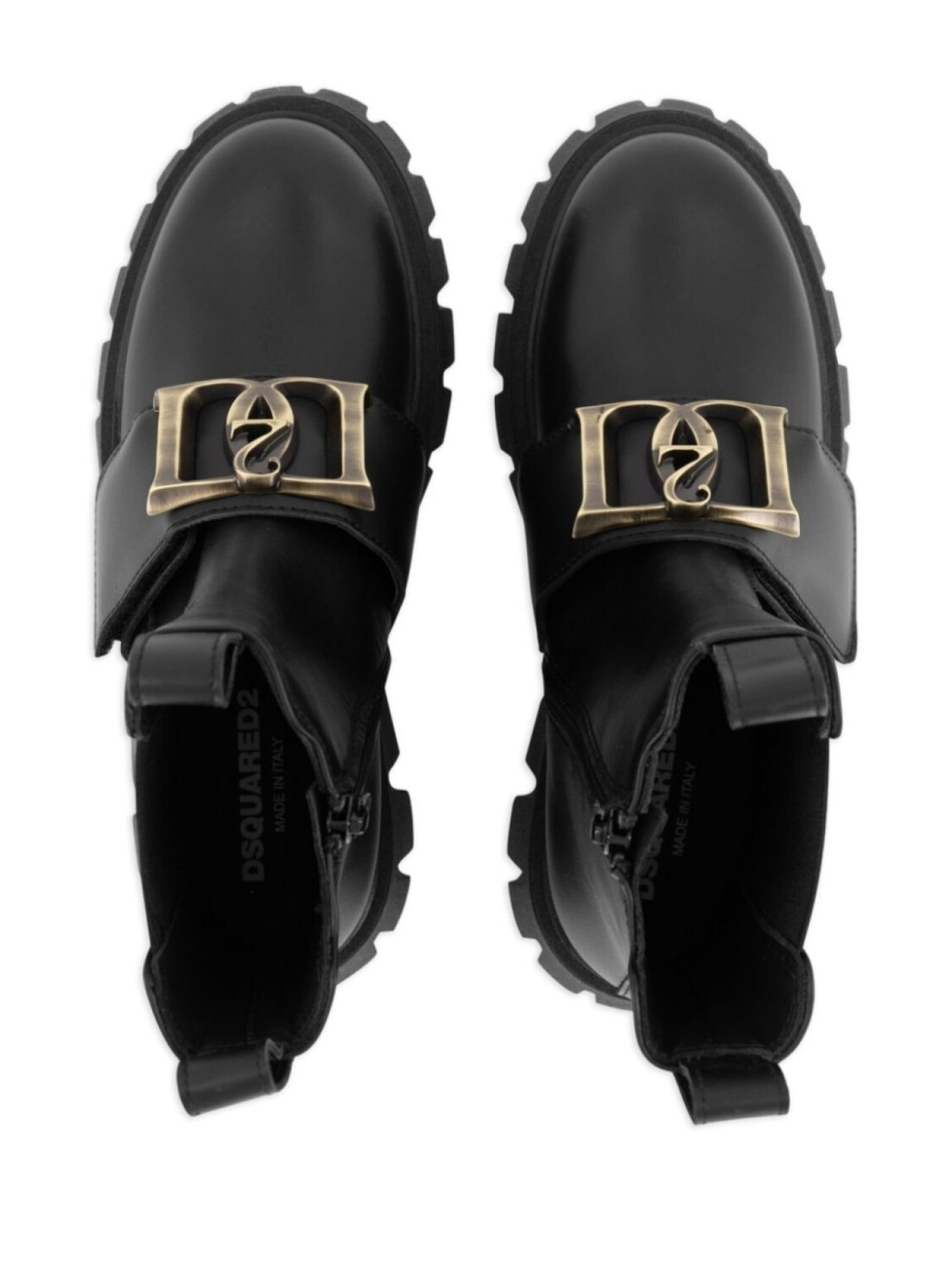 Dsquared2 Kids ботинки Челси с логотипом DSQUARED2 KIDS, черный — фото 4