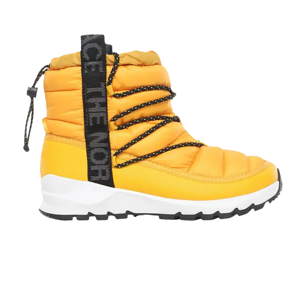 Женские ботинки The North Face Thermoball стеганые из рипстопа, золото