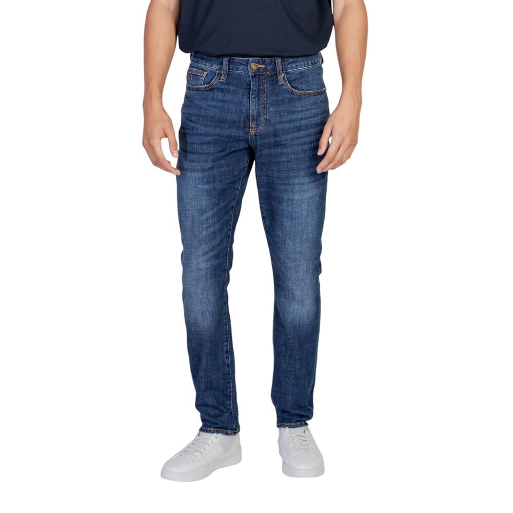 

Синие хлопковые джинсы и брюки Armani Exchange