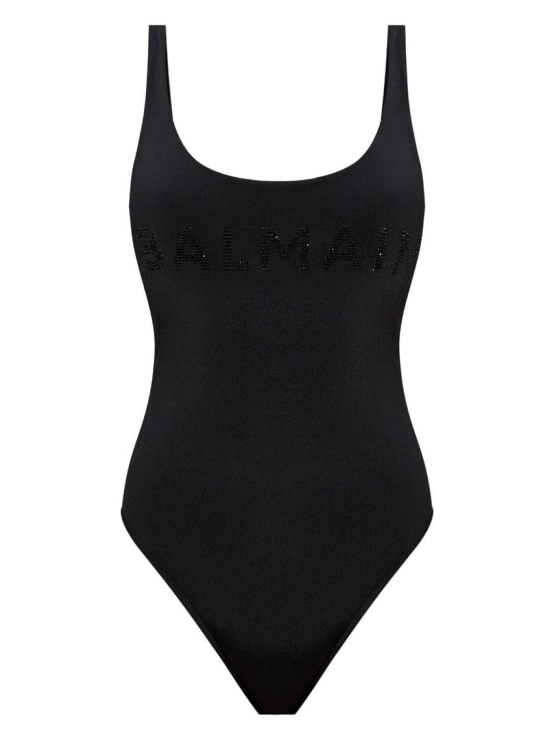 

Balmain купальник с логотипом, черный