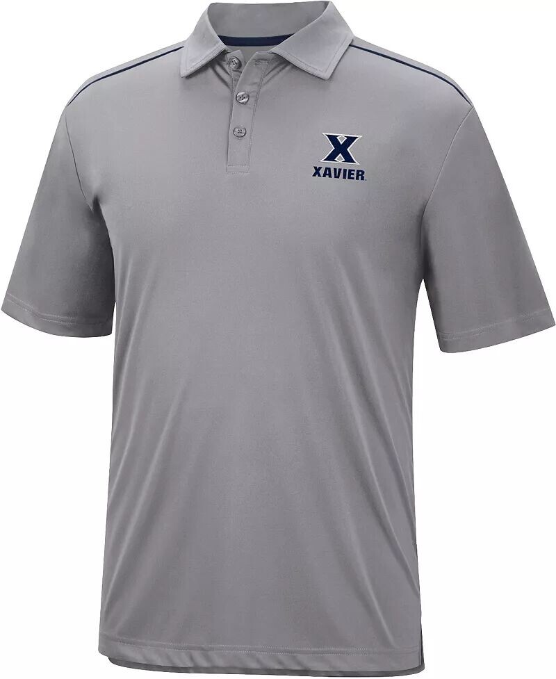 

Colosseum Мужская серая футболка-поло Xavier Musketeers