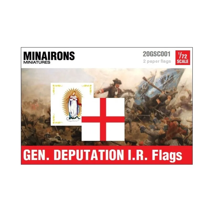 

Генерал Депутации И.Р. Флаги, War of Spanish Succession - Decals & Flags (1:72)