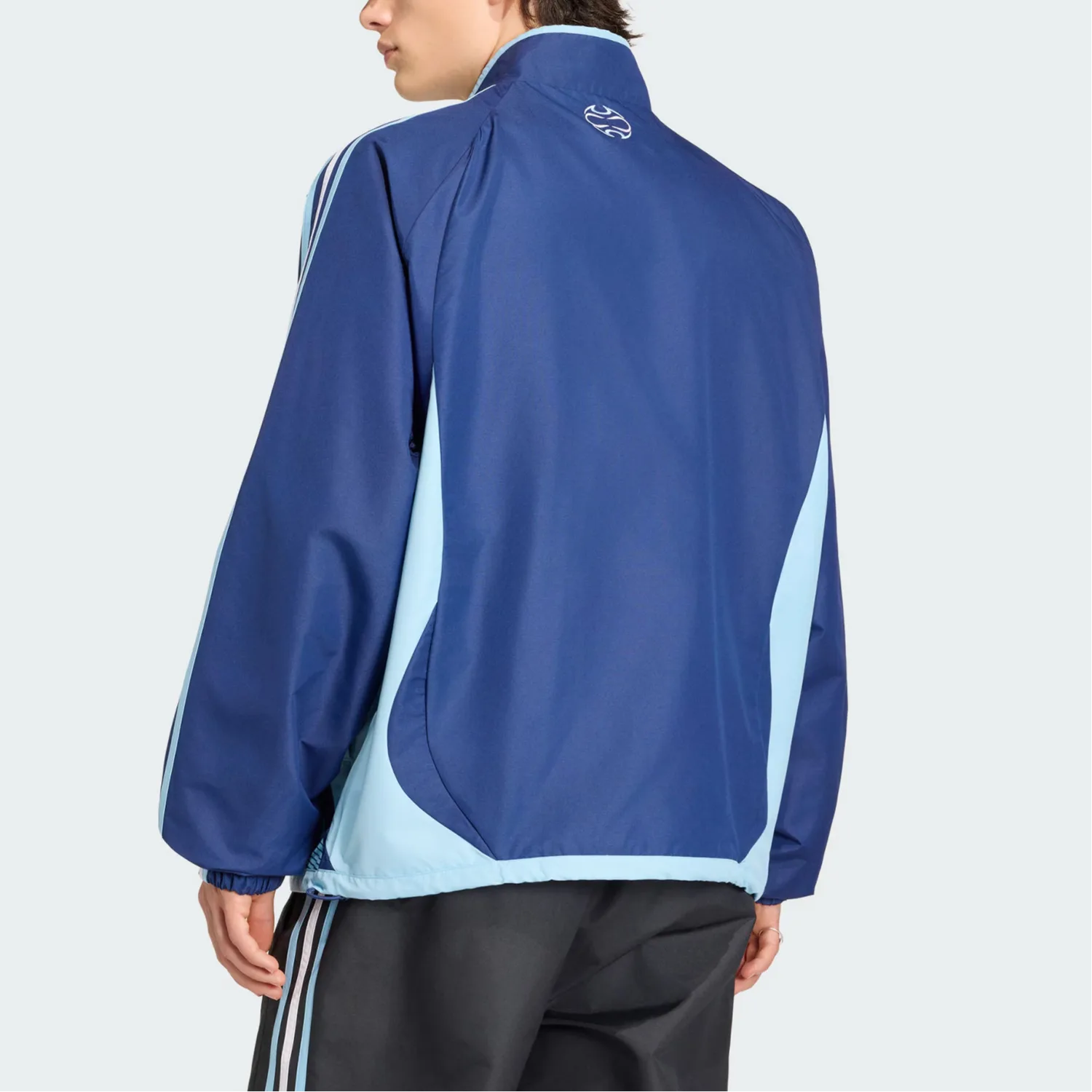 Куртка-топ для трека аргентина away 2006 unisex Adidas, темно-синий/синий/белый — фото 4