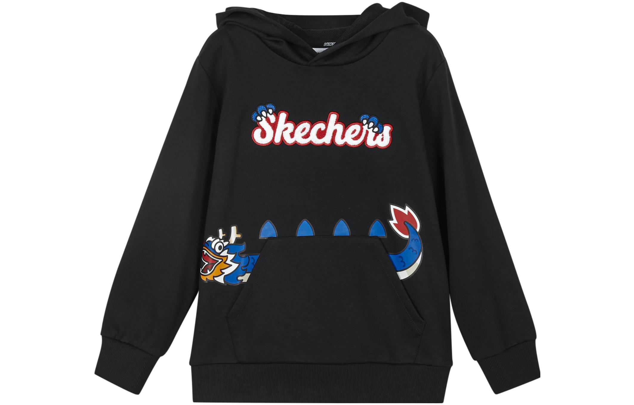 

Новогодний свитшот Carbon Black для подростков Skechers, Carbon Black/0018