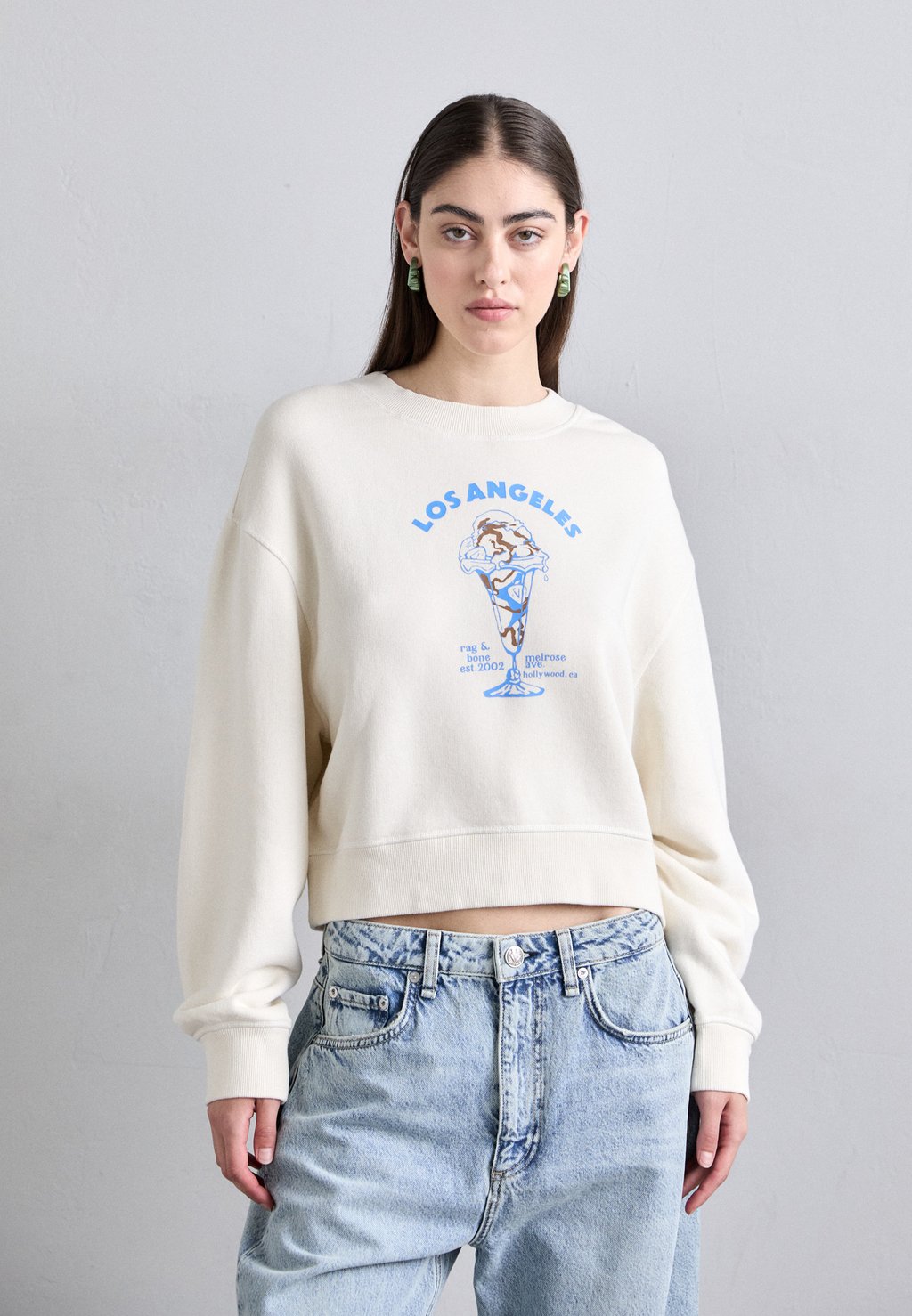 

Толстовка ICE CREAM rag & bone, бежевый