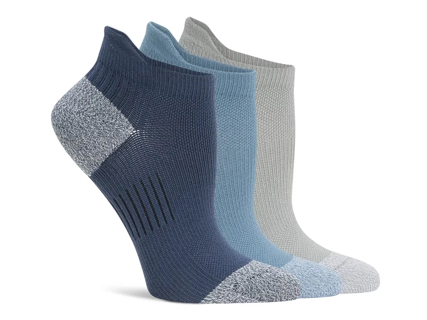 

Женские носки No Show - набор 3 шт. Lemon, Blue/Navy/Sage Green