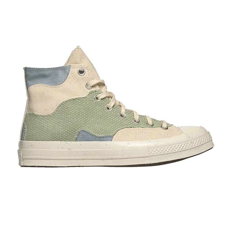 

Кроссовки Converse Chuck 70 High 'Craft Mix - Natural Summit Sage', зеленый