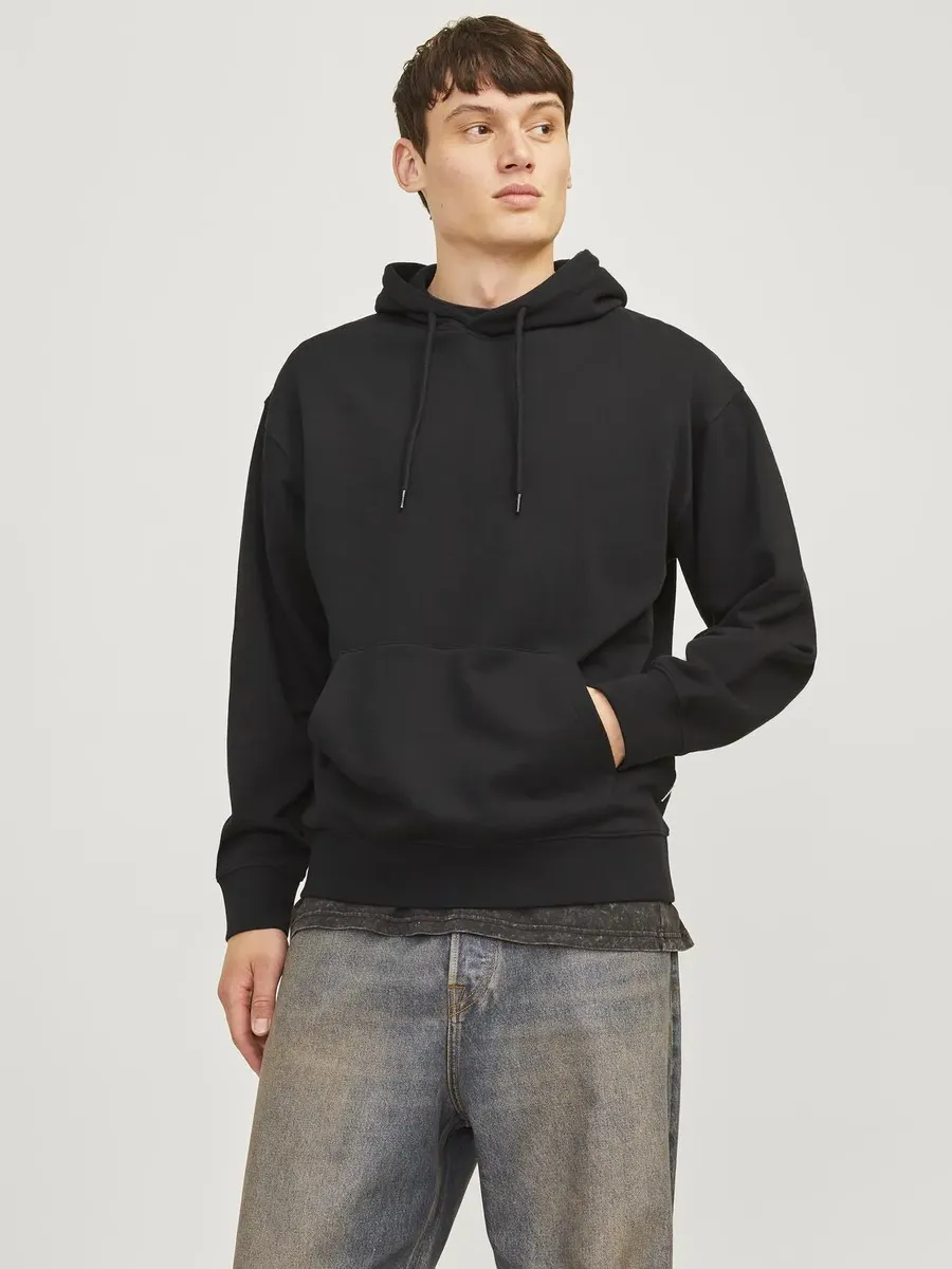 

Толстовка Jack & Jones с капюшоном "JJECHARGE SWEAT HOOD NOOS", черный