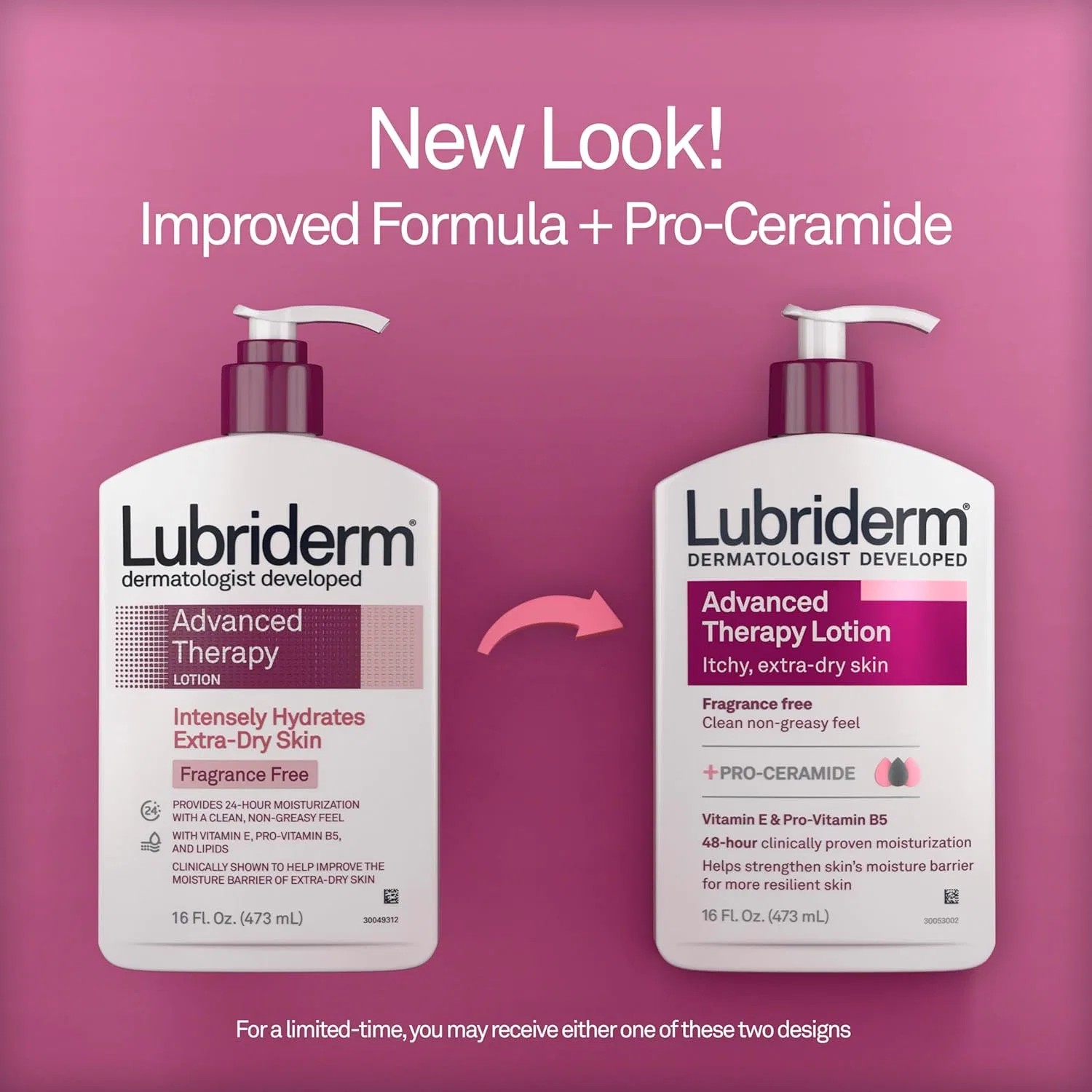 Лосьон Lubriderm Advanced Therapy для очень сухой кожи, 2 по 473 мл — фото 2