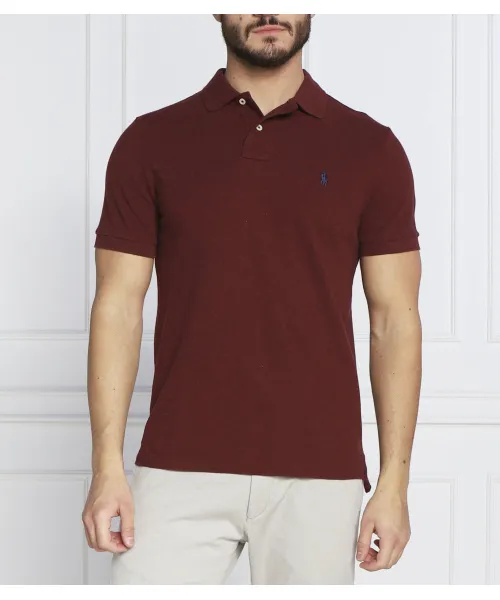 

Футболка поло Slim fit Polo Ralph Lauren, красный