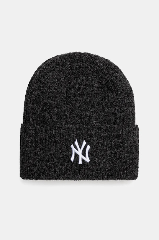 

Шапка с добавлением шерсти New York Yankees New Era, серый
