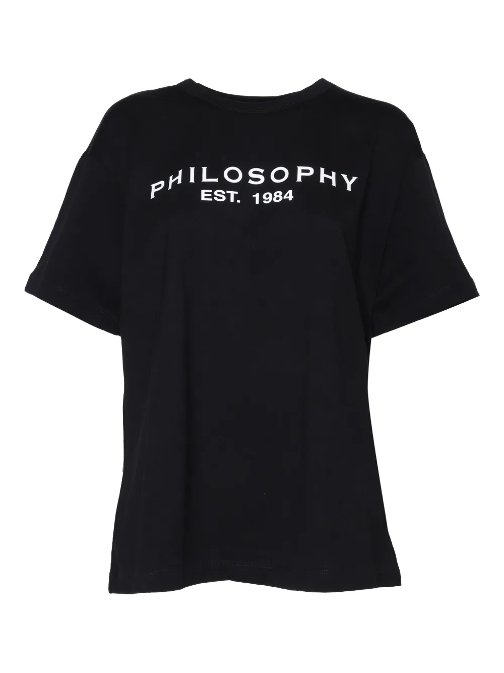 

Футболка с логотипом Philosophy Di Lorenzo Serafini Kids, черный