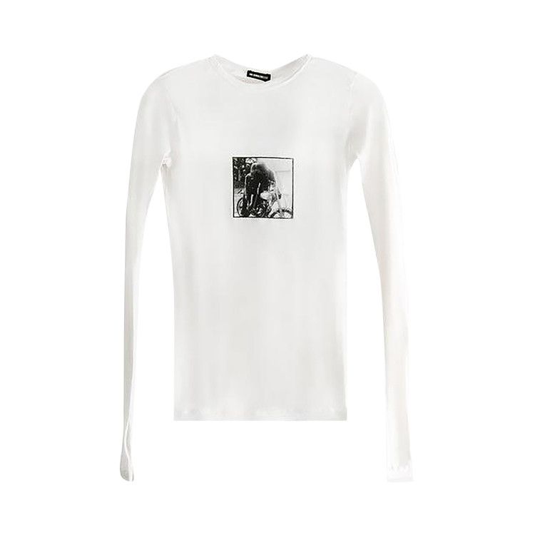 

Футболка Ann Demeulemeester Fiene Slim Fit Long Sleeve T-Shirt, Ivory
