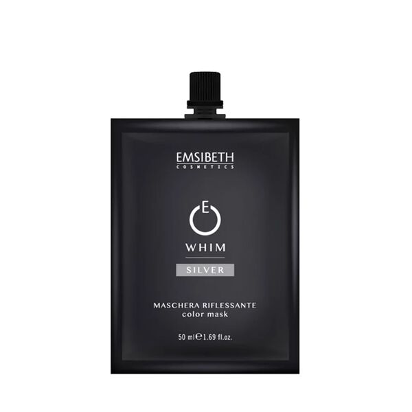 

Маска-краситель серо-серебристая whim silver, 50 мл Emsibeth Whim, цвет silver
