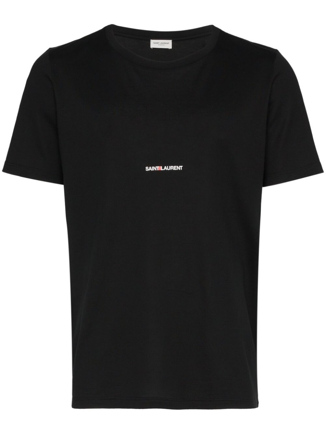 

Saint Laurent футболка с логотипом, черный
