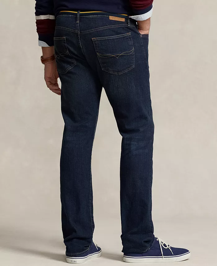 Мужские джинсы Big & Tall Hampton Relaxed Straight Polo Ralph Lauren, синий — фото 2