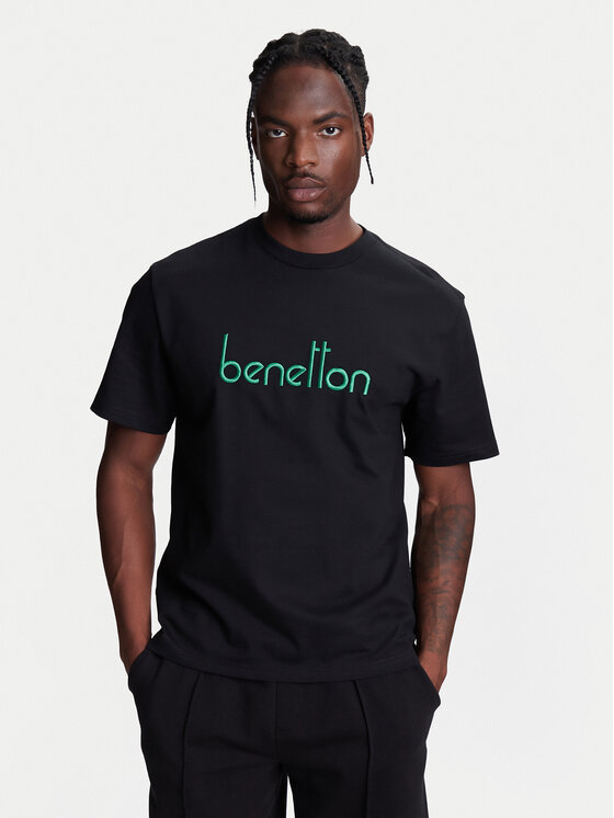 

Футболка оверсайз 3MI6U109O United Colors Of Benetton, черный
