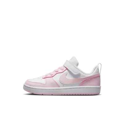 Кроссовки Nike Court Borough Low Recraft, цвет White/Pink Foam