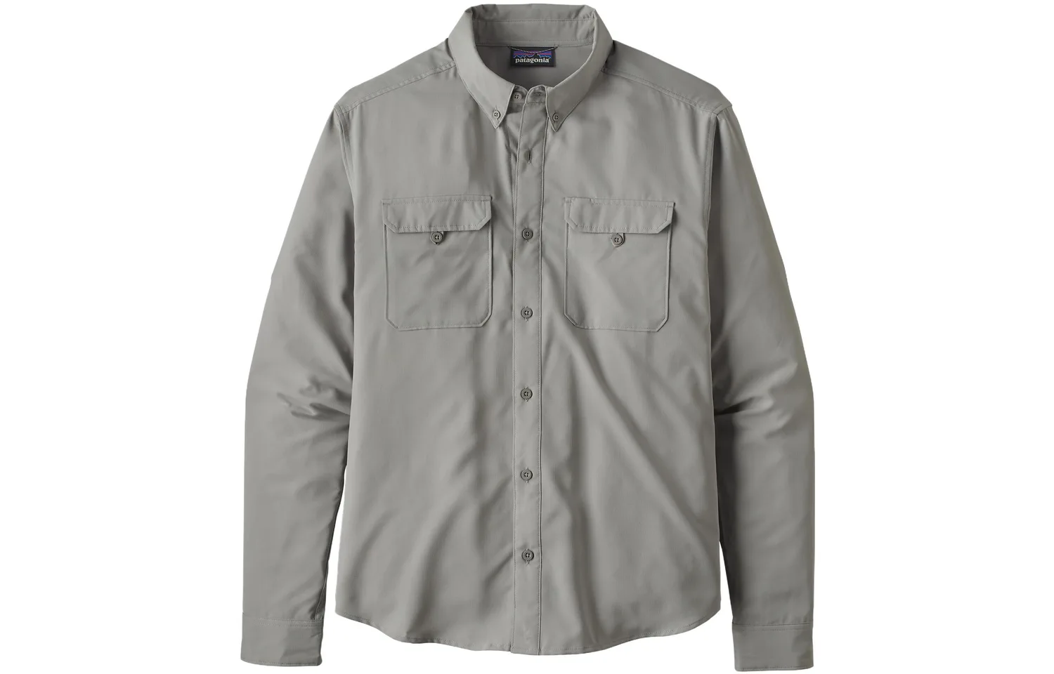 Рубашка для самостоятельных походов мужская Moderate Patagonia, Ice Blue/BSLC — фото 3