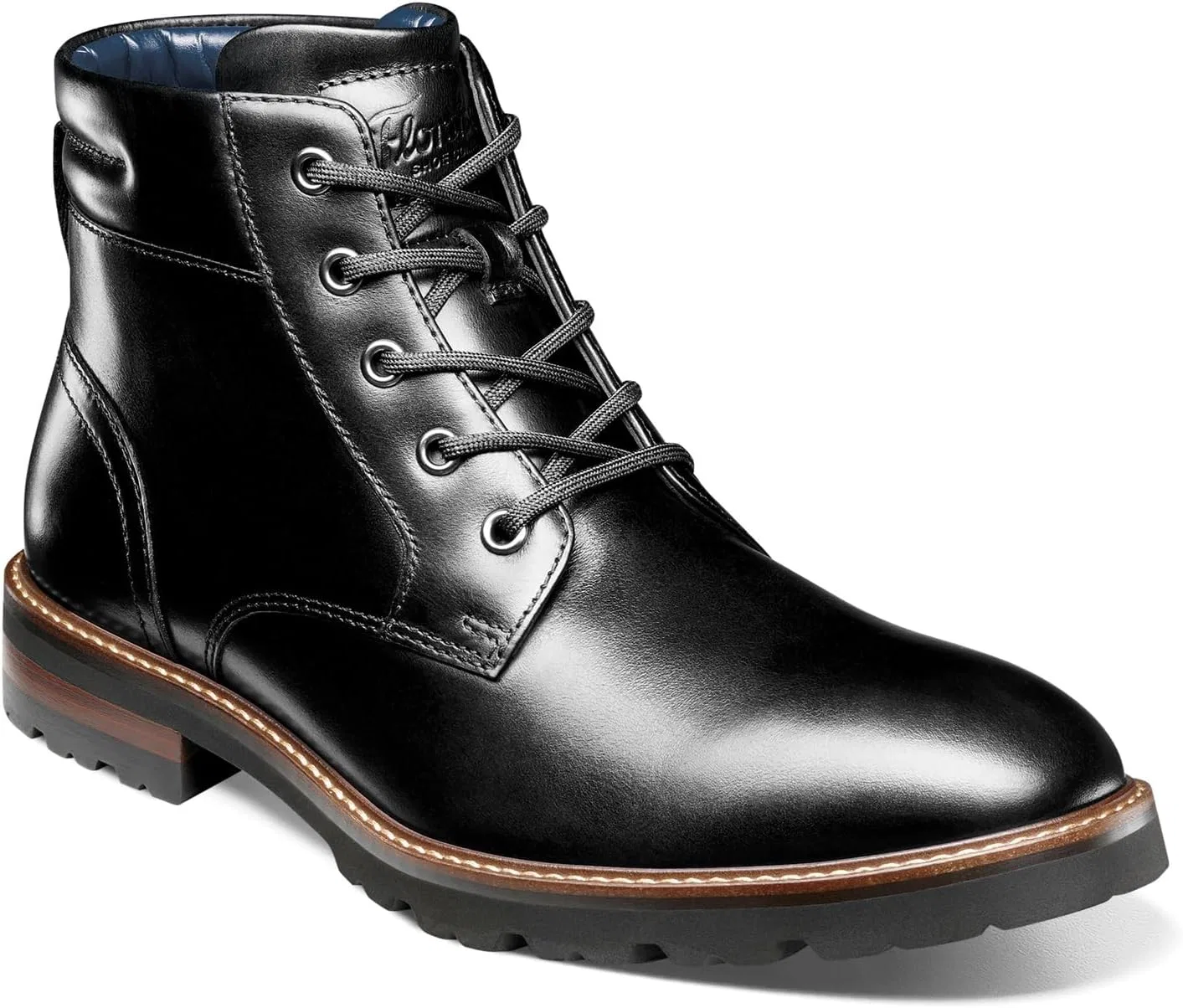 Ботинки Florsheim Men's Renegade Plain Toe Chukka, Black