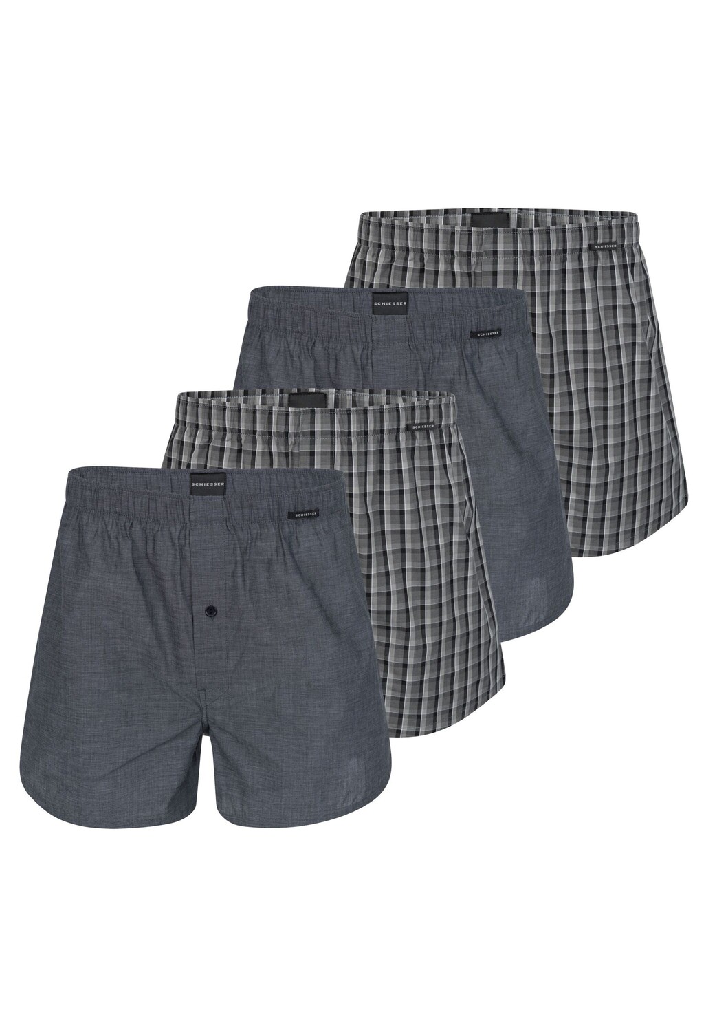 

Боксеры Schiesser Boxershorts Web, черный