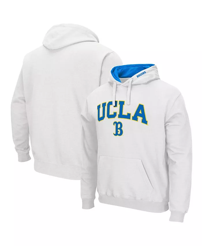 

Мужская толстовка с капюшоном UCLA Bruins Arch Logo 3.0 Colosseum, белый