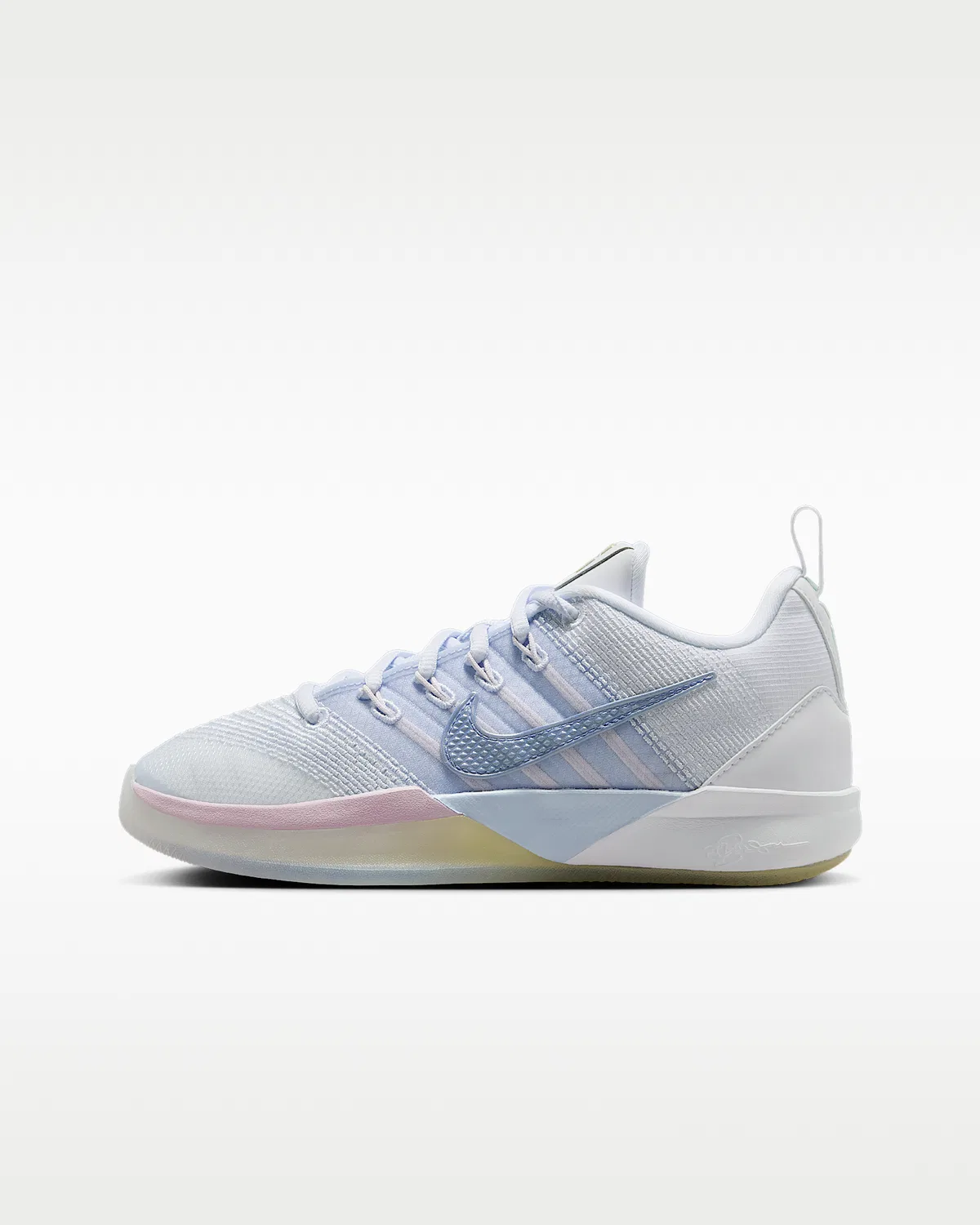 Детские баскетбольные кроссовки Sabrina 3 "Infinite", White/Football Grey/Bleached Lilac/Dusty Purple