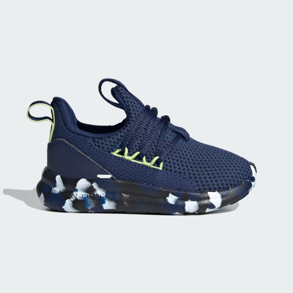 

Кроссовки Adidas Lite Racer Adapt 7.0 Shoes Kids, цвет Dark Blue/Cloud White/Pulse Lime