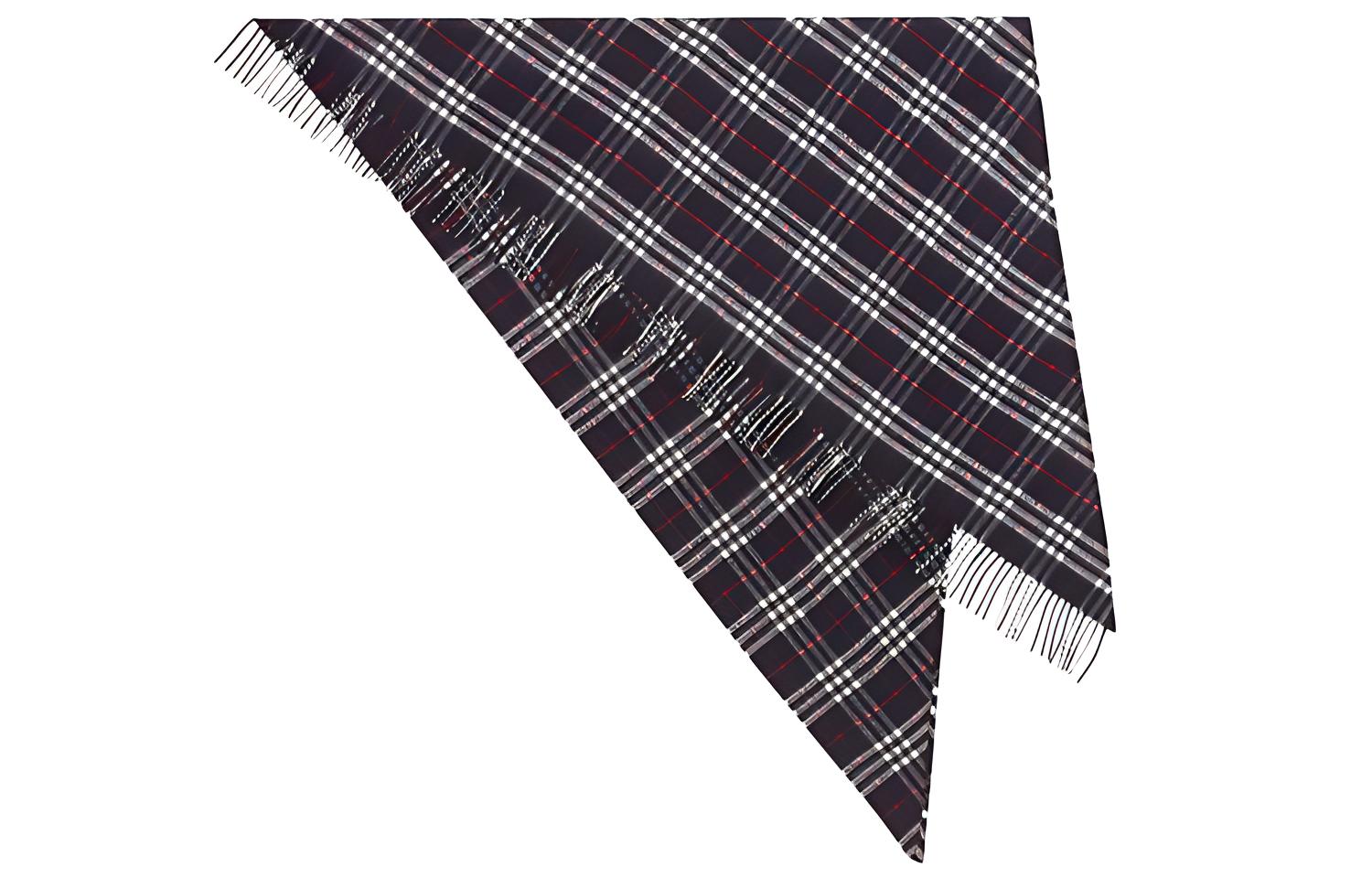 

Шаль унисекс Black/White Burberry
