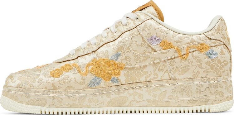 Кроссовки Air Force 1 Low '07 'Year of the Dragon', золотой — фото 3