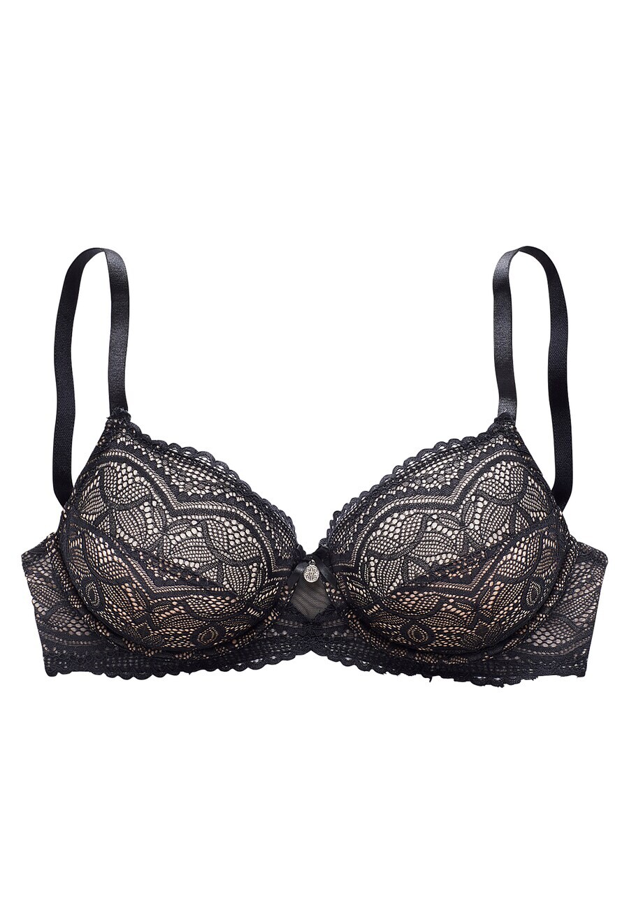 

Бюстгальтер на косточках NUANCE T-shirt Bra, черный