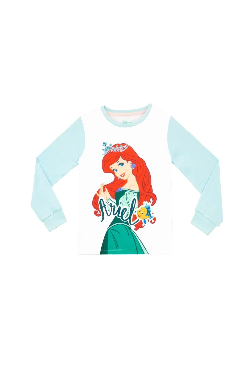 Пижама Disney Princess 2шт Ариэль и Белль, розовый — фото 4