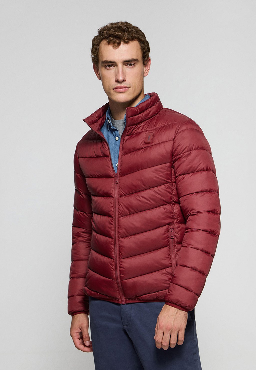 

Зимняя куртка ULTRALIGHT CHASE PATCH Polo Club, красный