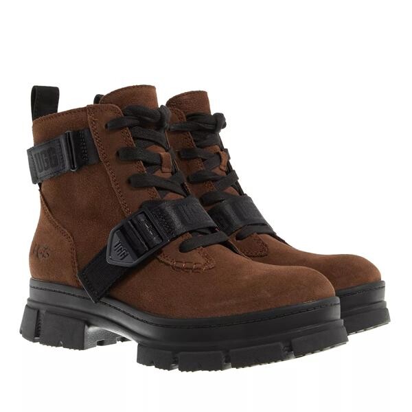

Сапоги w ashton lace up dark Ugg, коричневый