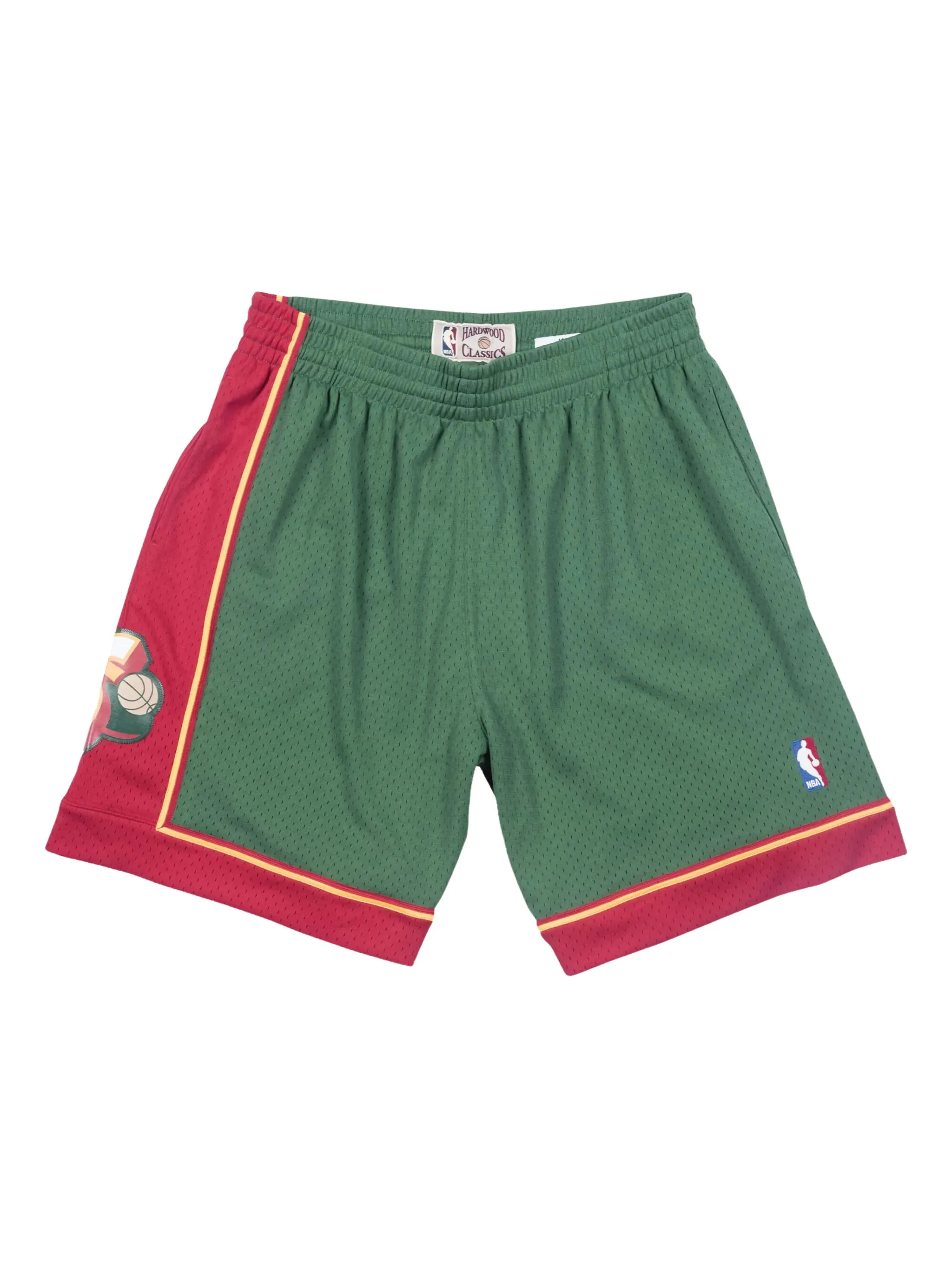 

Шорты Swingman Seattle SuperSonics из коллаборации с NBA Mitchell & Ness, зеленый