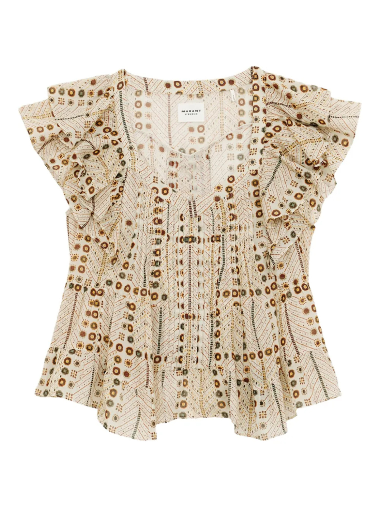 

Блузка мадрана MARANT ÉTOILE, нейтральный