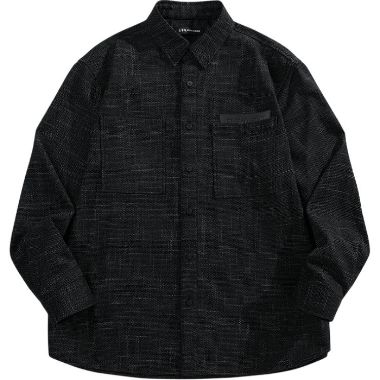 

Повседневная рубашка мужская PEACEBIRD MEN, черный, batch 1