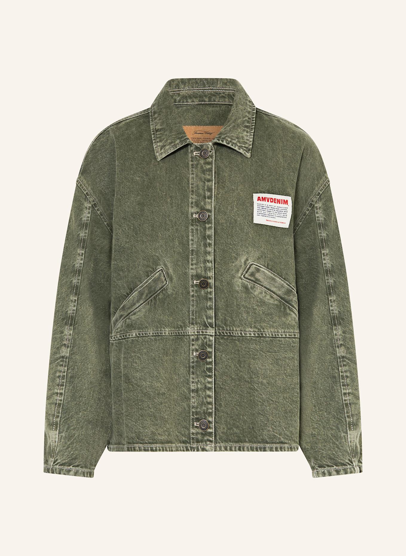 

Джинсовая куртка uzatown American Vintage, зеленый
