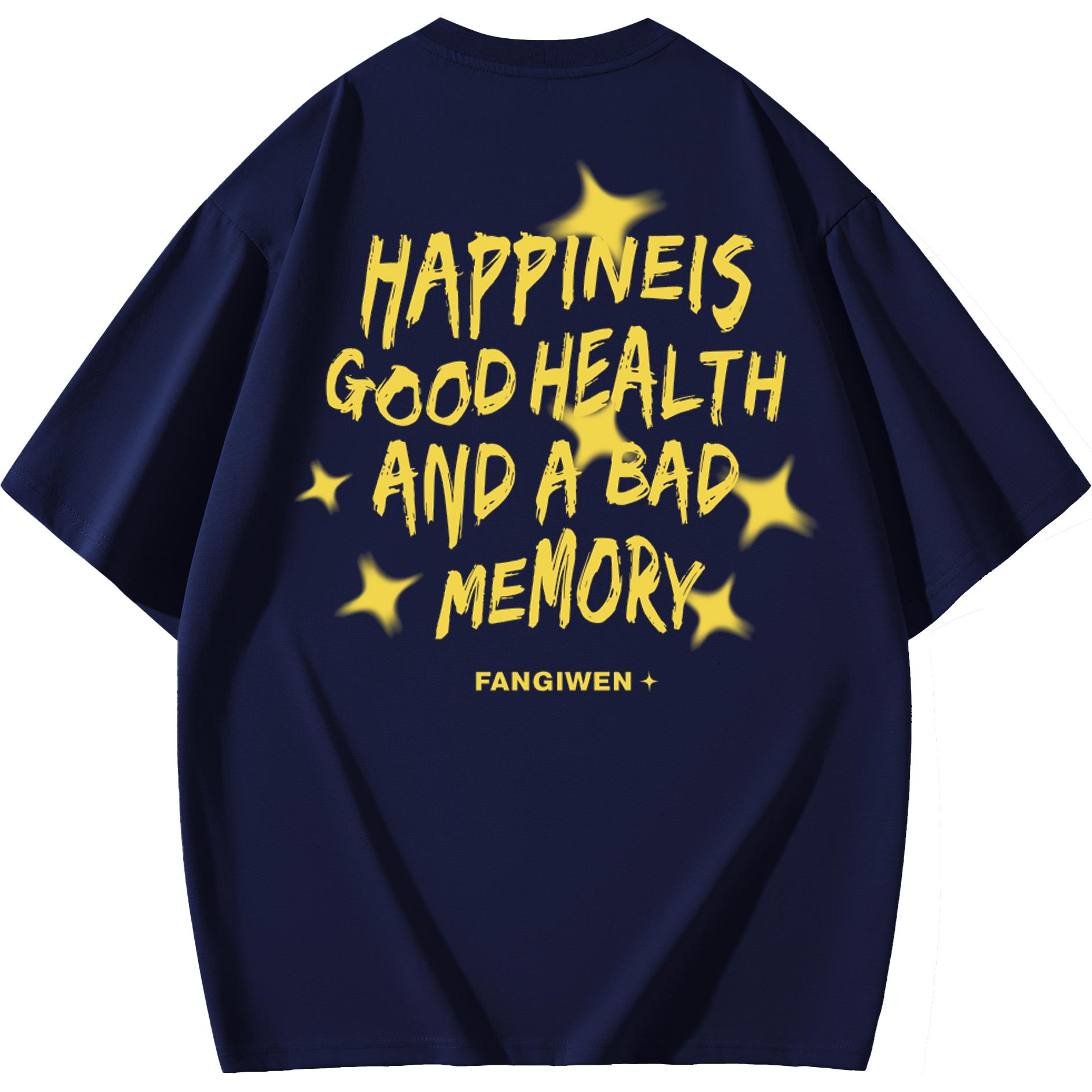 

Футболка унисекс F.I.W FANGIWEN, темно-синий