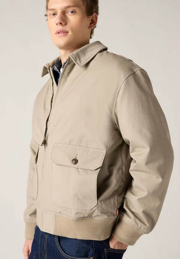Куртка кортланд, джинсовая куртка Levi'S, Vintage Khaki — фото 4