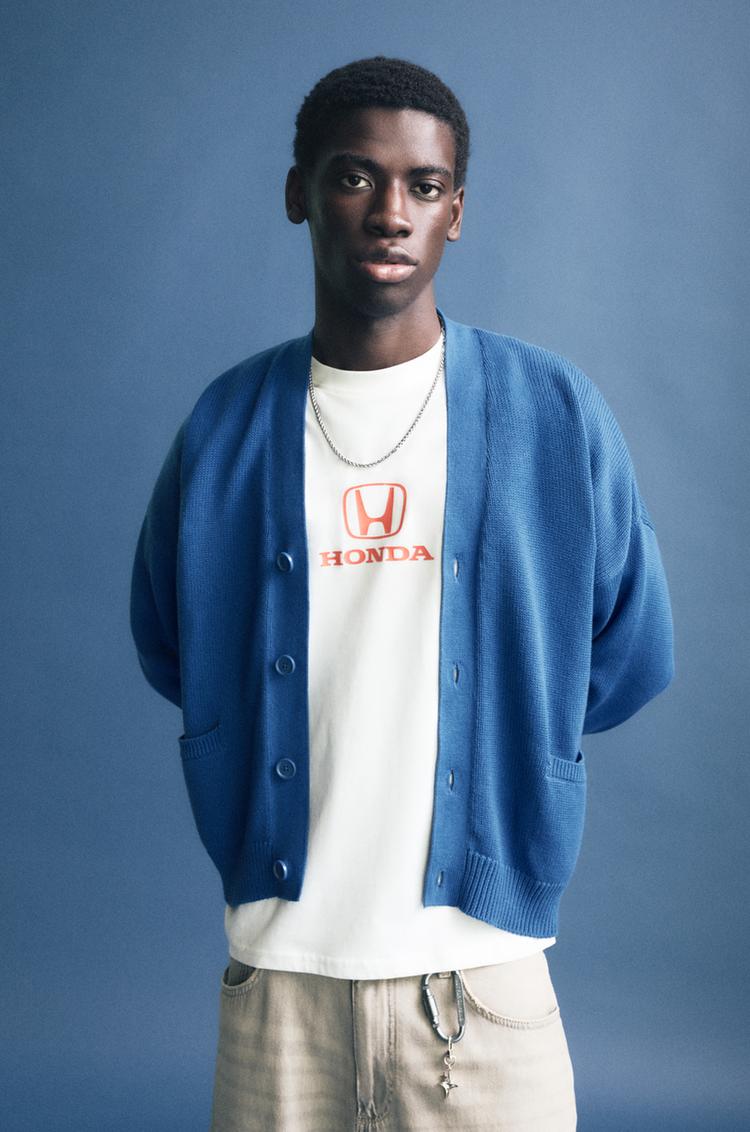 

Футболка Honda Pull And Bear, белый